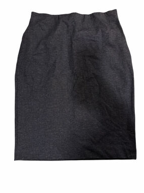 Elle Royal Blue Textured Pencil Skirt - Denim Look - Size Small
